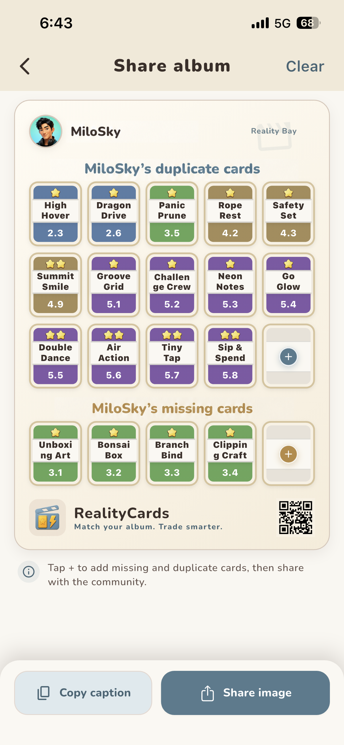 Tap Share image